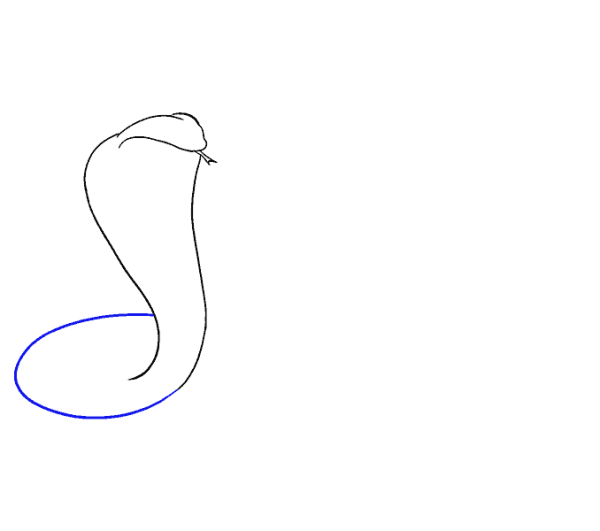 Как научиться рисовать кобру