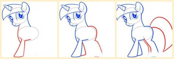 Как научиться рисовать принцессу Искорку