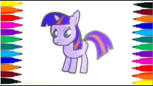 Как нарисовать легко Искорку для детей