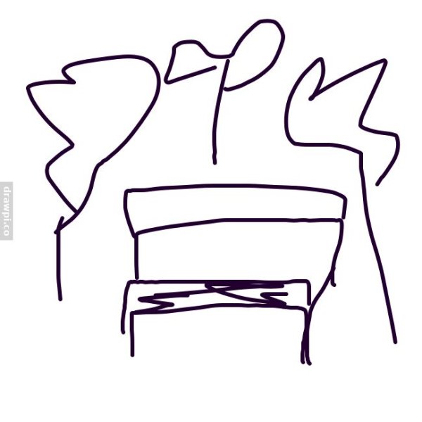 Как нарисовать лавочку из игр из игры