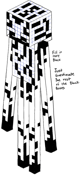 ЭНДЕРМЕН раскраска