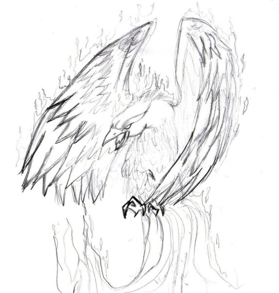 Феникс карандашом