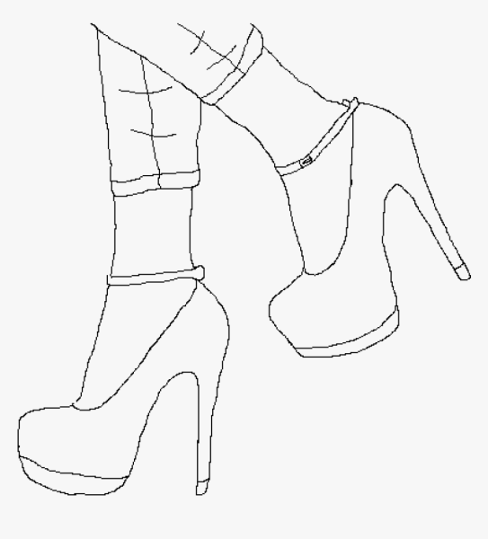 Туфли на каблуке карандашом
