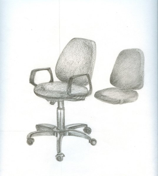 Зарисовка кресла