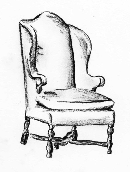 Кресло набросок