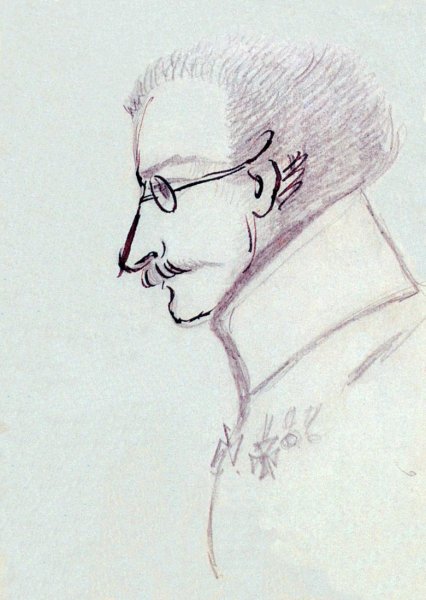 Пушкин карандашом