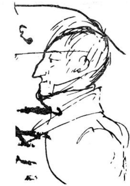 Александр Сергеевич Пушкин рисунок легкий