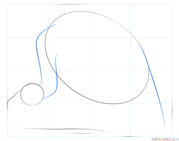 Нарисовать Гриффа поэтапно