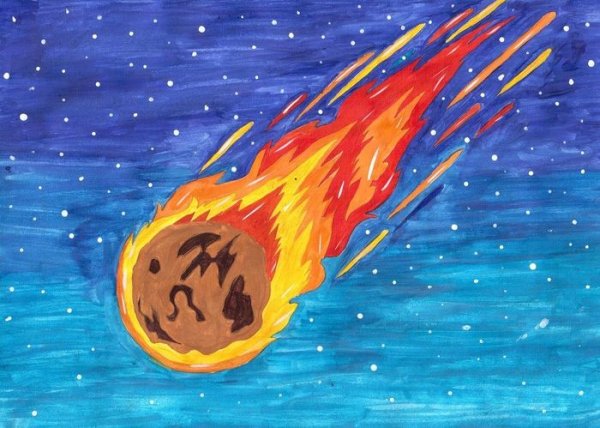 Комета рисунок