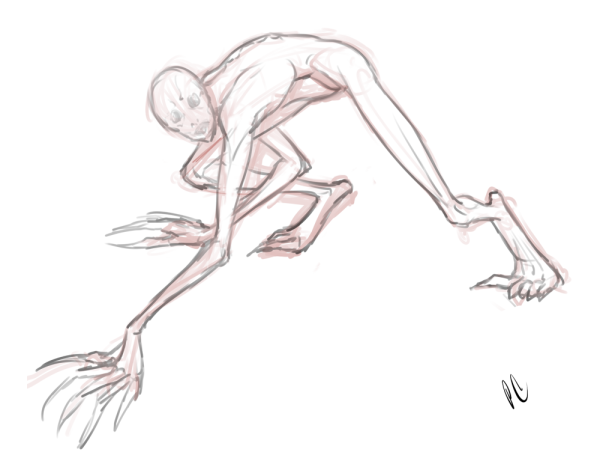 Этапы рисования русалок