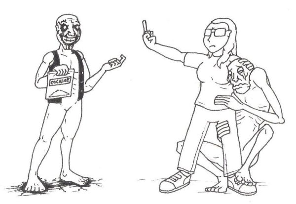 Фигару человек в движении