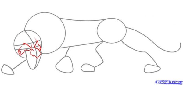 Шрам нарисовать карандашом поэтапно