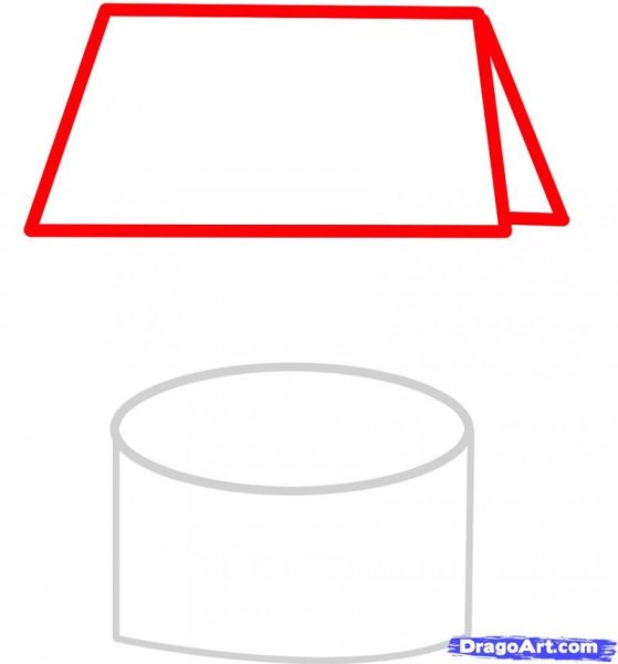 Колодец поэтапное рисования для детей