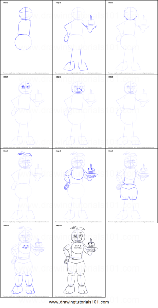 Чика рисовать поэтапно