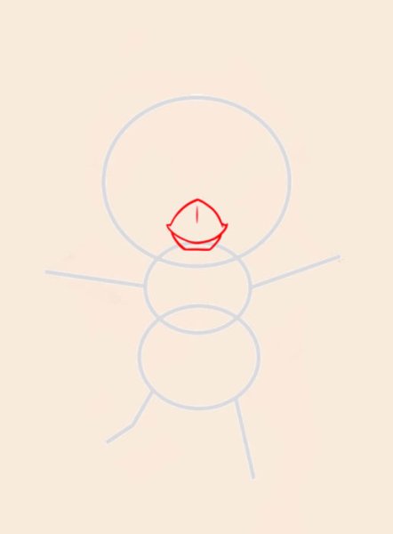 Нарисовать чику поэтапно