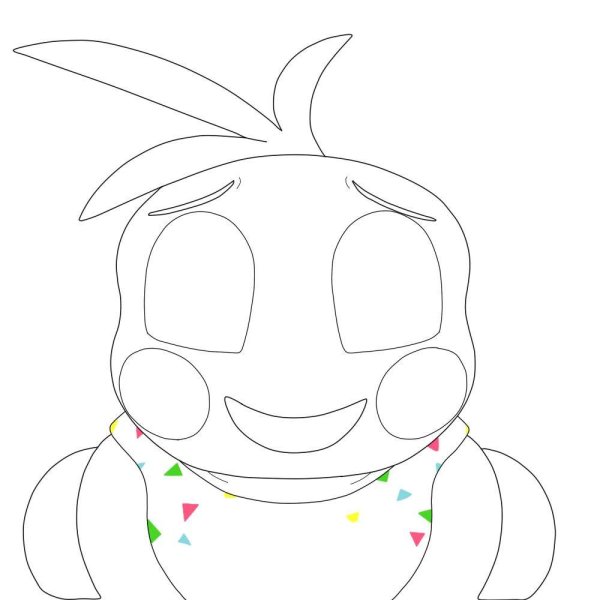 Той чика раскраска