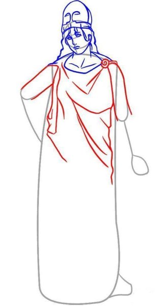 Нарисовать Зевса