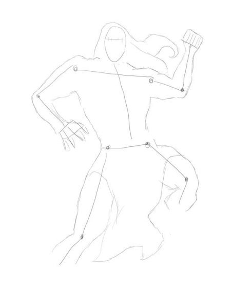 Рисунок Бога Аида