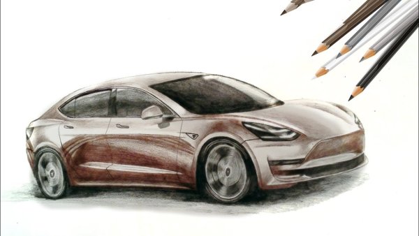 Тесла рисовать