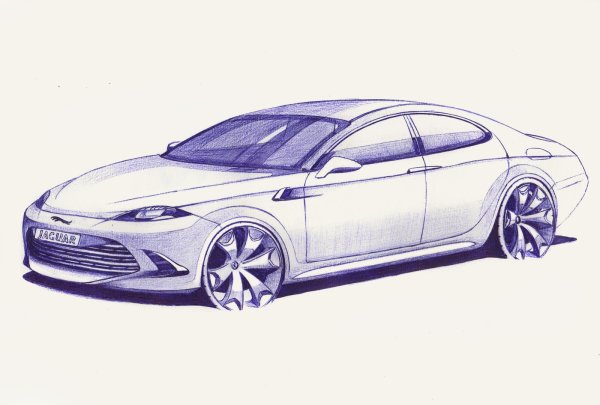 Машинка карандашом