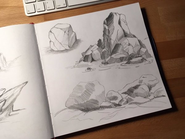 Зарисовки камней