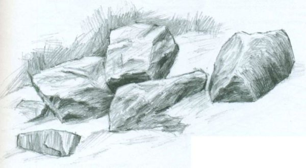 Злой с камнем рисунки