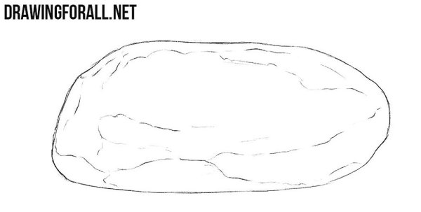 Камни карандашом