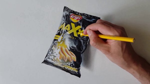 Раскраска чипсы