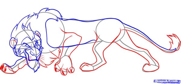 Шрам нарисовать карандашом поэтапно