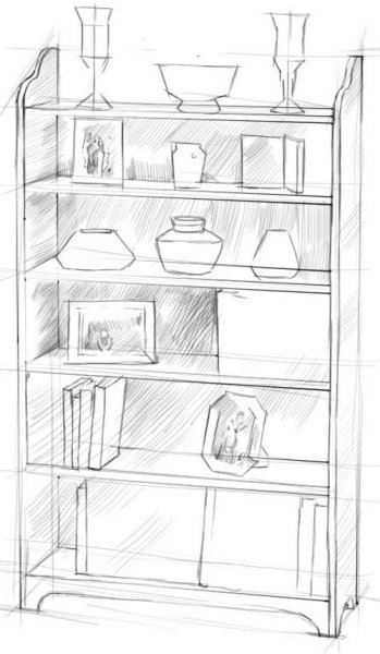 Полки в перспективе