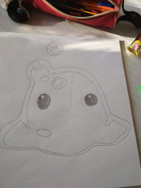 Рисунки карандашом СЛАЙМЫ