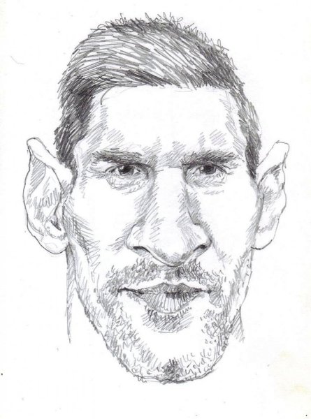 Портрет Лео Месси