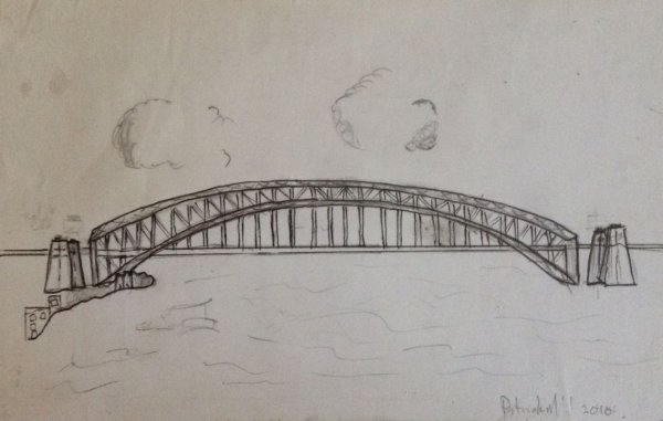 Мосты рисунки лёгкие