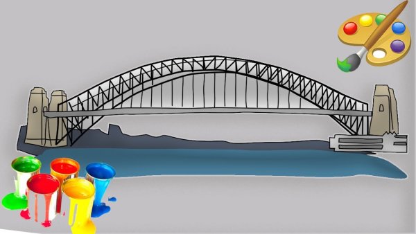 Рисовать мост