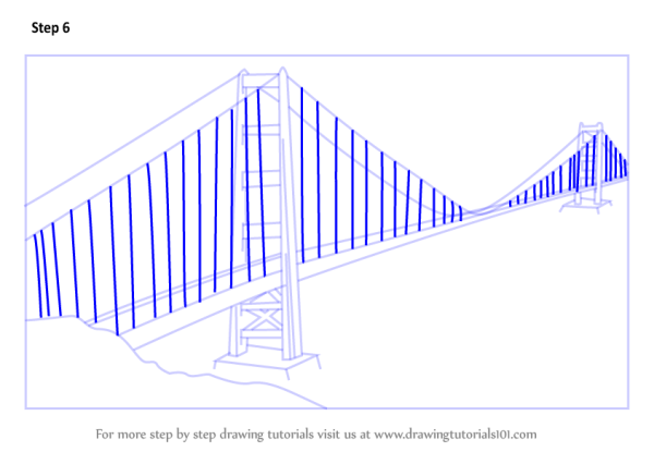 Мост в Сан Франциско чертёж