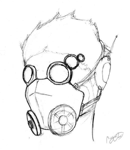 Маска противогаз