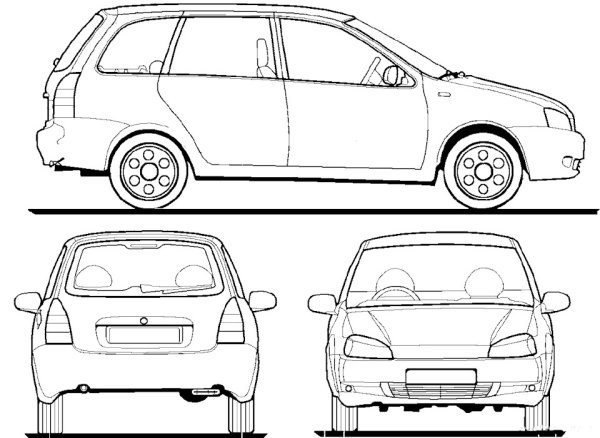 Лада Калина 1117 чертеж