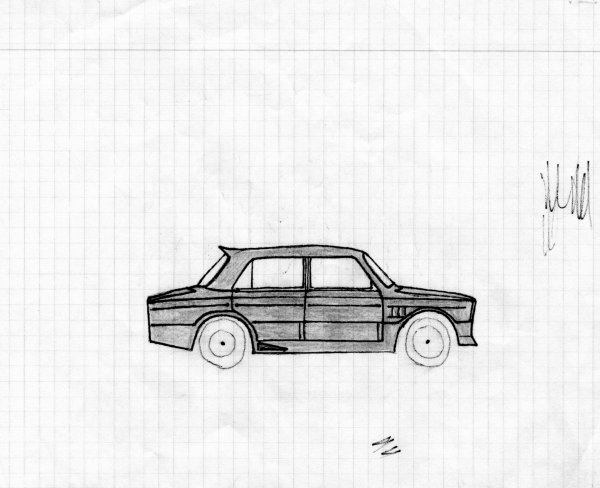 Рисунки автомобилей карандашом для начинающих