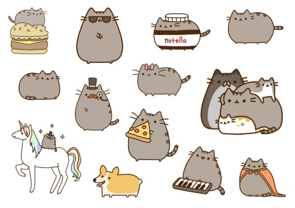 Стикеры для распечатки Пушин