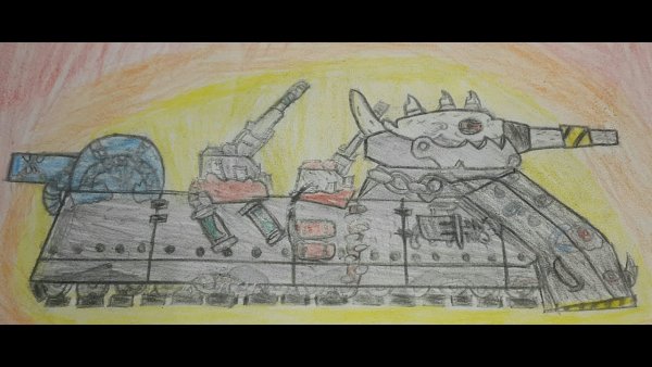 Пантера танк сбоку контур