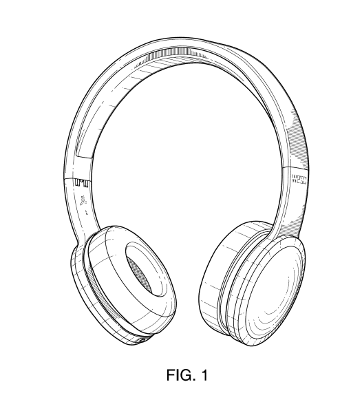 Наушники зарисовка