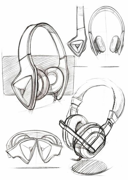 Наушники скетч