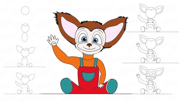 Малыш Барбоскин рисунок