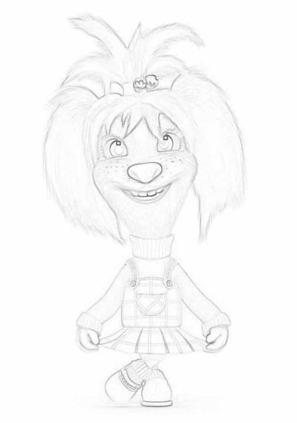 Портрет Лизы Барбоскиной