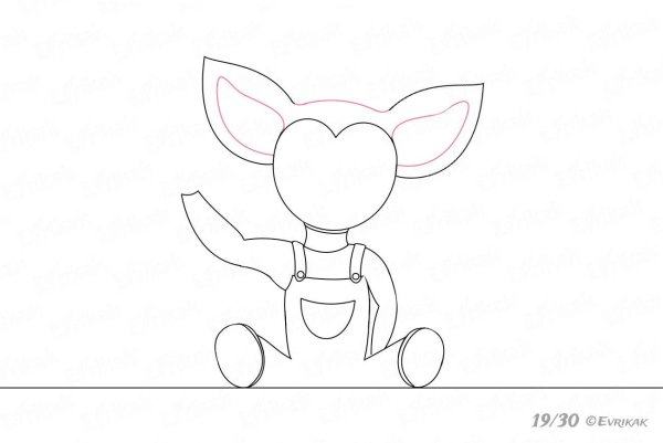 Схемы рисования Барбоскины