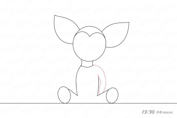 Барбоскины рисунок поэтапно