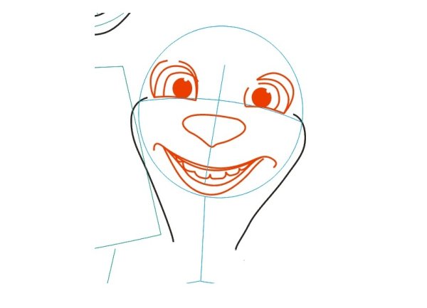 Рисуем Барбоскиных поэтапно