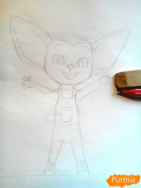 Малыш Барбоскин карандашом