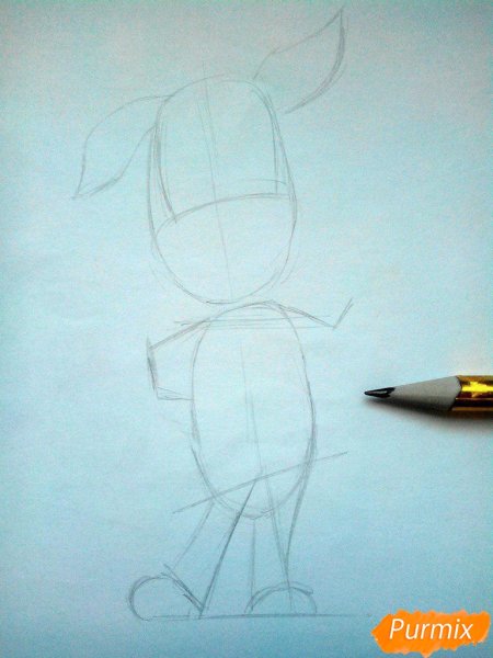 Барбоскины пошаговое рисование