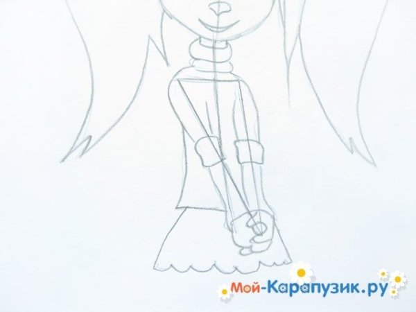 Роза Барбоскина нарисовать поэтапно